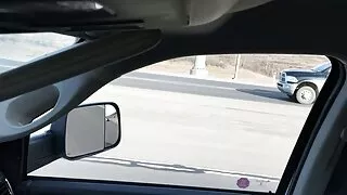아름다운 갈색 머리 애쉬 따