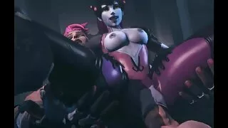 하드코어 두 번 항문 침투 금발의