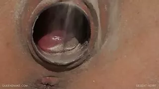 금발에 까만 스타킹을 준 면도 음부 후에 빨